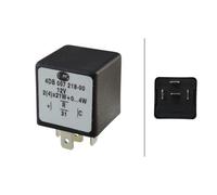 HELLA 4DB 007 218-001 Blinkgeber - 12V - 4-polig - gesteckt - elektronisch