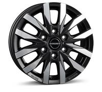 BORBET DESIGN CW6 schwarzmatt poliert 6.5Jx16 6x130 ET62