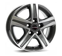 1x BORBET DESIGN CWD mistral anthrazit poliert 7.0Jx17 5x114.3 ET45