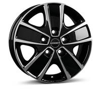 Borbet CWG Black Polished Alufelge 16 Zoll ET68 5x118 ML71,1