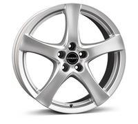 Borbet F brilliant silver 6.5x16 LK 4/108 ET 37.5 ML 72.5
