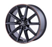 BORBET DESIGN LX19 black matt rim copper 8.0Jx19 5x112 ET40