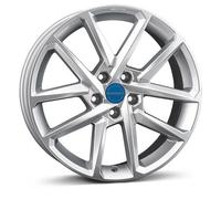1x BORBET DESIGN N crystal silver 7.0Jx17 4x100 ET38