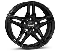 1x BORBET DESIGN XR schwarz glänzend 7.5Jx17 5x112 ET28