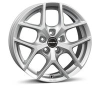 1x BORBET DESIGN Y kristallsilber 6.5Jx16 5x100 ET43