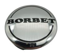 1x Borbet Felgendeckel | 56mm | 5348 Nabendeckel Nabenkappe Chrom Hochglanz