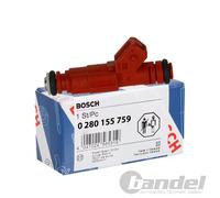 Bosch Einspritzventil 0 280 155 759 – EV6 315 ccm – Benzin – für Volvo 850, S70, V70, C70