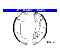 1x Bremsbackensatz ATE 03.0137-0415.2 passend für FIAT