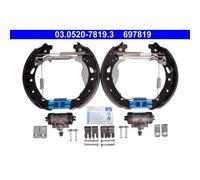 ATE Bremsbackensatz 03.0520-7819.3 für MAZDA