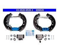 ATE Bremsbackensatz 03.0520-9520.3 Original TopKit für, Hinterachse