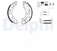 Delphi Bremsbackensatz KP1089 hinten vormontiert 19 mm für CITROËN (424208, E170224, 4242.01)