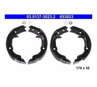 ATE Bremsbackensatz, Feststellbremse 03.0137-3023.2 für CHRYSLER CITROËN FIAT