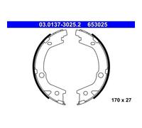 ATE Bremsbackensatz, Feststellbremse 03013730252 für KIA HYUNDAI