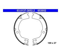 1x Bremsbackensatz, Feststellbremse ATE 03.0137-3052.2 passend für HYUNDAI