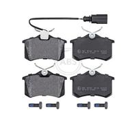 1x Bremsbelagsatz, Scheibenbremse A.B.S. 37214 passend für AUDI FORD SEAT VW