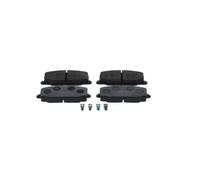 1x Bremsbelagsatz, Scheibenbremse BOSCH 0 986 493 720 passend für TOYOTA