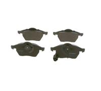 1x Bremsbelagsatz, Scheibenbremse BOSCH 0 986 494 018 passend für AUDI SEAT