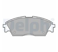 Delphi Bremsbelagsatz Scheibenbremse LP605 Vorderachse für Honda Acura