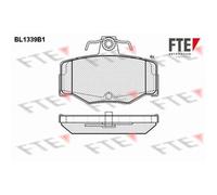 1x Bremsbelagsatz, Scheibenbremse FTE 9010129 passend für NISSAN