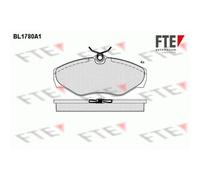 1x Bremsbelagsatz, Scheibenbremse FTE 9010349 passend für NISSAN OPEL RENAULT