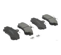 1x Bremsbelagsatz, Scheibenbremse HERTH+BUSS JAKOPARTS J3605036 passend für