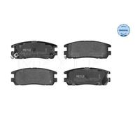 Bremsbeläge Hinterachse 025 218 7514/W MEYLE für OPEL ISUZU