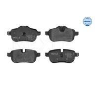 1x Bremsbelagsatz, Scheibenbremse MEYLE 025 245 5918 passend für BMW