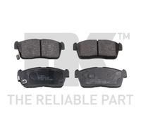 1x Bremsbelagsatz, Scheibenbremse NK 225213 passend für DAIHATSU MITSUBISHI