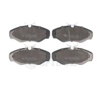 1x Bremsbelagsatz, Scheibenbremse OPTIMAL BP-12014 passend für NISSAN OPEL