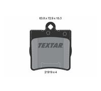 TEXTAR 2191901 - Bremsbelagsatz, Scheibenbremse - Q+