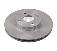 1X Bremsscheibe FEBI 108607 MAZDA 323 F V (BA) 2 1994-1998
