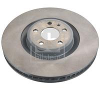 Bremsscheibe FEBI BILSTEIN 171602 für PORSCHE, Vorderachse links