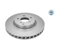 MEYLE Bremsscheibe 083 521 0039/PD vorne belüftet 322 mm passend für MERCEDES-BENZ 1x