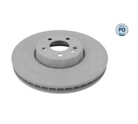 1x Bremsscheibe MEYLE 083 521 1008/PD passend für MERCEDES-BENZ