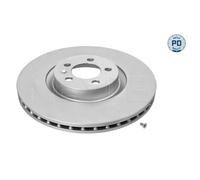 MEYLE Bremsscheibe vorne rechts links belüftet 312mm für AUDI 115 521 0072/PD