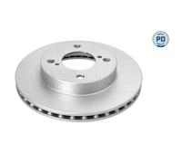 Bremsscheibe MEYLE 33-15 521 0025/PD für Suzuki Ignis