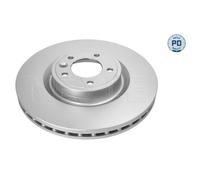 1x Bremsscheibe MEYLE 53-15 521 0017/PD passend für LAND ROVER