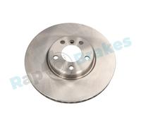 1x Bremsscheibe RAP BRAKES R-D0044 Grauguss für BMW 5er Touring F11 F10 7er F01