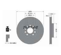 92333103 TEXTAR Bremsscheibe PRO