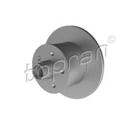 1x Bremsscheibe TOPRAN 103 263 passend für VW