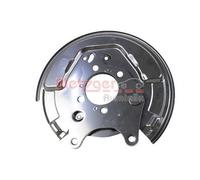 Bremsträgerplatte METZGER 6117076 für TOYOTA, Hinterachse rechts