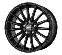 1x BROCK B36 satin schwarz matt 7.5Jx17 5x114.3 ET46