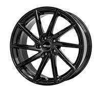 Brock, B37, 8,5x19 ET43 5x112 66,6, schwarz glanz