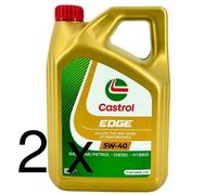1x Castrol Edge Fluid Titanium 5W-40 2x4 Liter