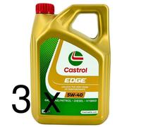 1x Castrol Edge Fluid Titanium 5W-40 3x4 Liter