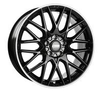CMS C25-DRB diamond rim black 7.0Jx17 4x108 ET38
