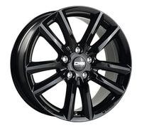 CMS C27 Complete Black Gloss Alufelge 17 Zoll ET39 5x100 ML57,1