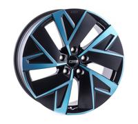 1x CMS C32-AERO diamond black blue 7.5Jx19 5x112 ET50