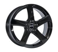 Alufelge DBV 5SP 001 Schwarz GlÃ¤nzend Einteilig 7.00 x 17 ET 38.00 5 x 112.00 Wintertauglich