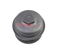 Deckel, Ölfiltergehäuse METZGER 2370036 für AUDI VW